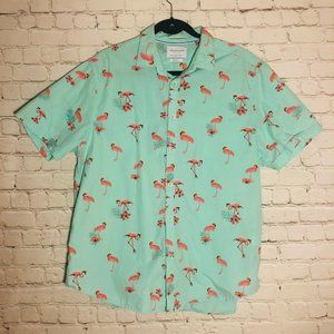 Denim & Flower Ricky Singh Slim Fit Shirt Flamingo